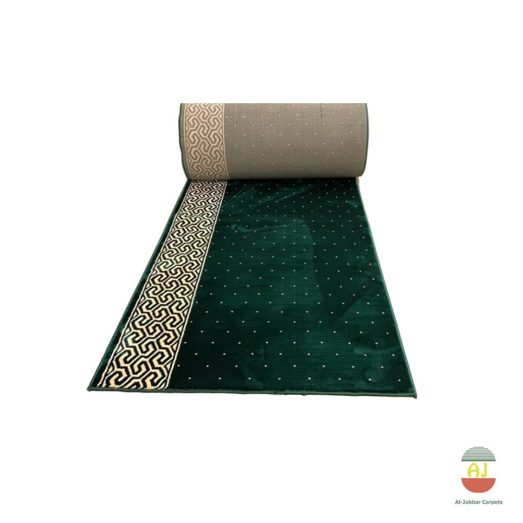 Mosque Carpet - Green 002