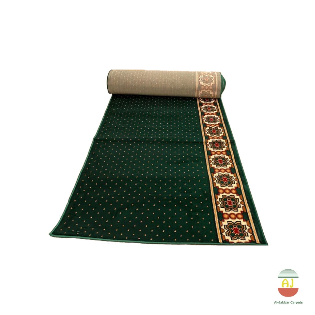 Mosque Carpet - Green 007
