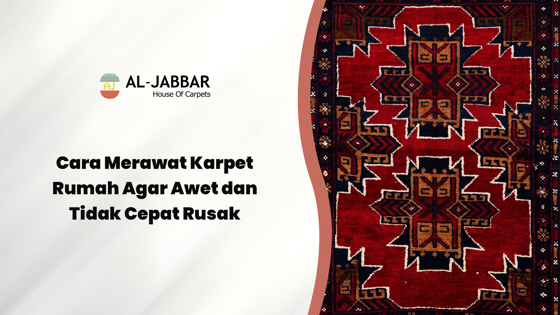 Proses perawatan dan pembersihan karpet rumah oleh Al-Jabbar Carpets
